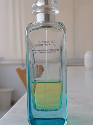Hermes Un Jardin En Mediterranee 200ml perfume used