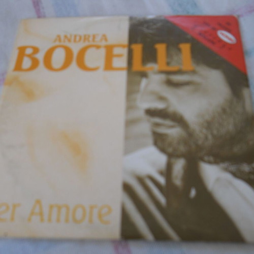 Andrea Bocelli Per Amore CD single used, classical