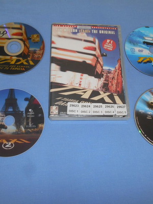Ταξί 1-4 DVD μεταχειρισμένα με υπότιτλους