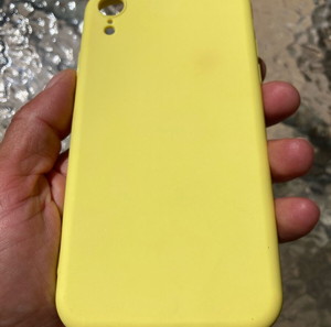 IPhone XR. New! Yellow Premium quality Θήκη σιλικόνης.