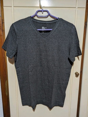Μπλούζα Zara basic V-neck μέγεθος Medium μεταχειρισμένη