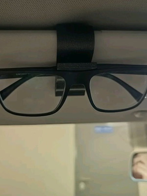 Glasses holder for car sun visor new