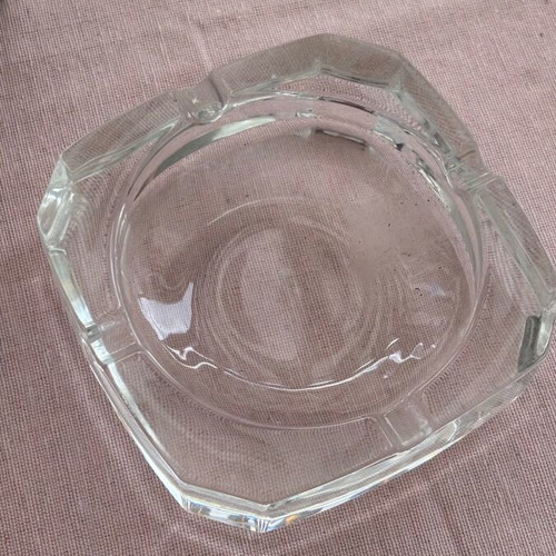 Glass Heavy Ashtray like new