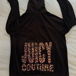 Juicy Βελούδινη ζακέτα σαν καινούργιο, μαύρη