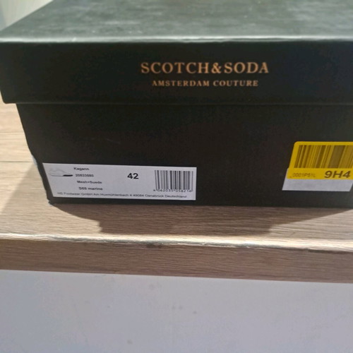 Scotch & Soda men's sports shoes new, dark blue, size 42