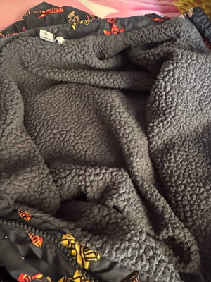 Stella McCartney kids jacket used, 8 years old, black and yellow