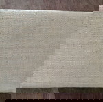  Τσάντα ψάθινη ζωγραφισμένη στο χέρι