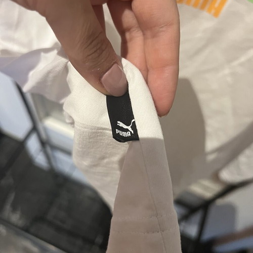 Puma T-shirt XL like new, white and purple