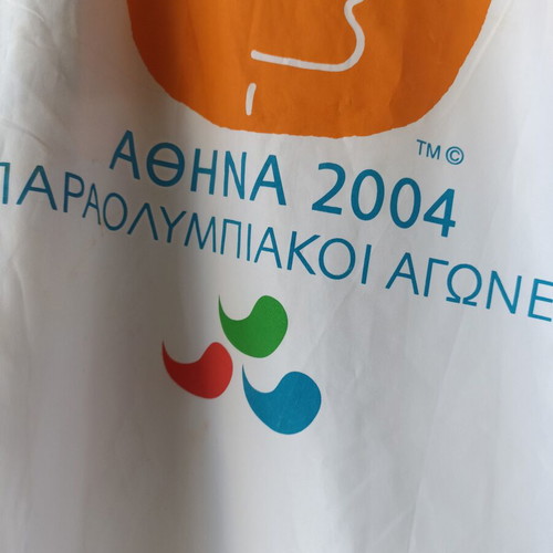 Adidas Collectible Windbreaker Jacket Athens 2004 Paralympic Games medium used