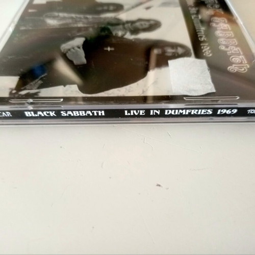 Black Sabbath Live In Dumfries 1969 CD new, metal