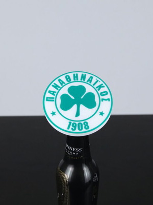 Ανοιχτήρι Μπύρας Παναθηναϊκού Καινούργιο 2 σε 1 με Σουβέρ PLA