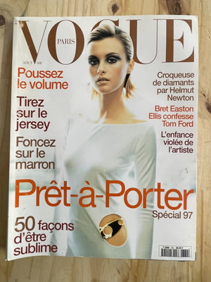 Περιοδικό Vogue Paris με Trish Hogf 1996