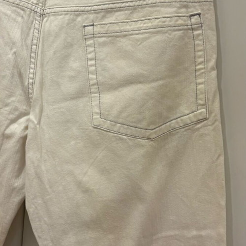 North Sails Men's Pants 100% Cotton New, Size 48, White Beige