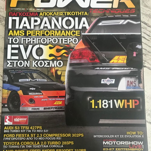 Power Techniques Magazine used, issue 126 September 2009