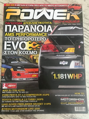 Power Techniques Magazine used, issue 126 September 2009