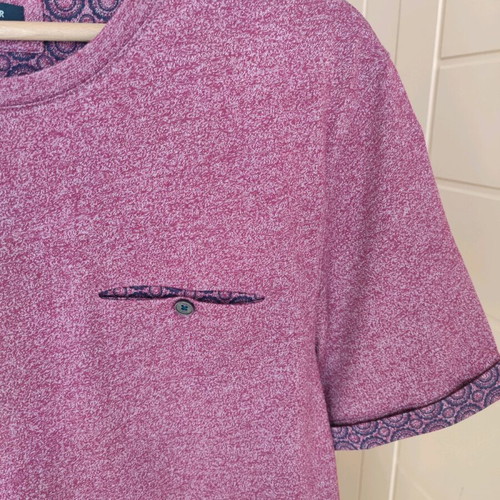 Ted Baker men's T-shirt like new, size L, pink purple