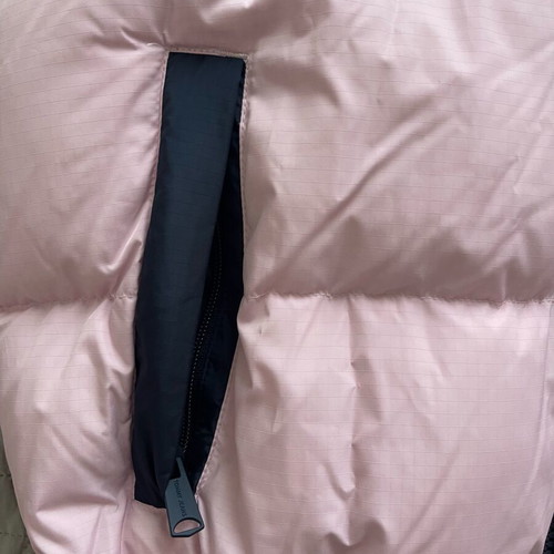 Tommy Jeans women's down vest new, size S, blue pink