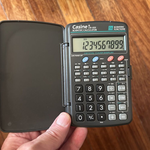 Casine scientific calculator like new