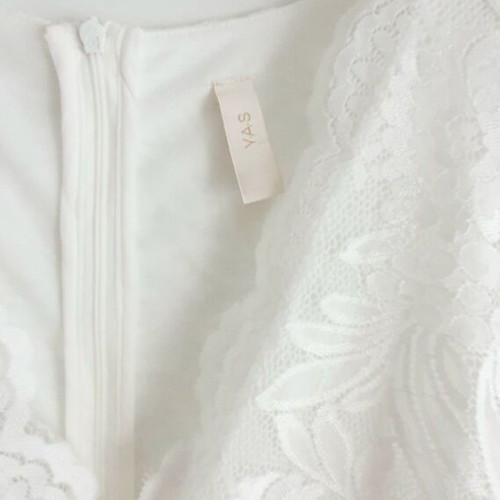 Y.A.S One-piece New Soft Lace White M-L