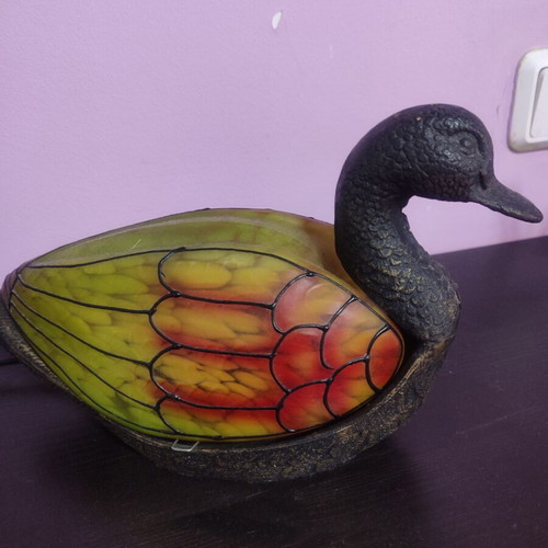 Vintage duck-shaped table lamp like new