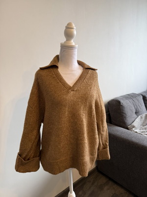 H&M Oversize Wool Sweater Womenswear used, orange, size S