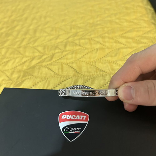 Ducati Corse men's stainless steel bracelet full set