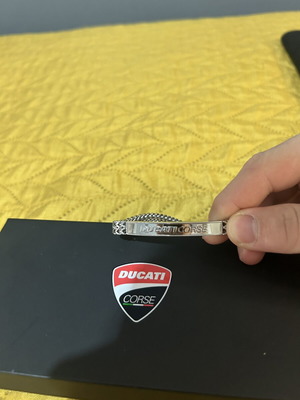 Ducati Corse men's stainless steel bracelet full set