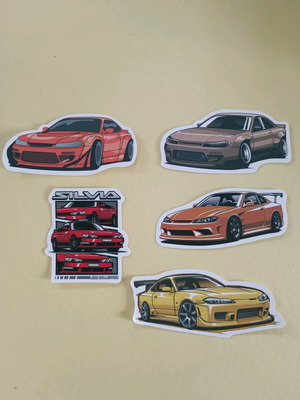 Nissan Silvia Stickers Set of 5