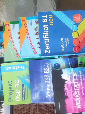 German language books used, very good condition, written inside