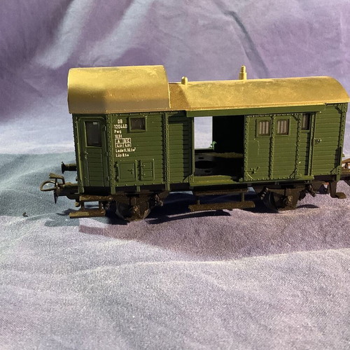 Marklin 3000 set with 3 used wagons