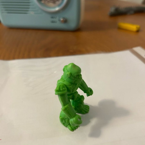 Teratomachos Gorilla green action figure used, El Greco
