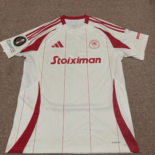 Olympiacos football jersey, authentic, size large