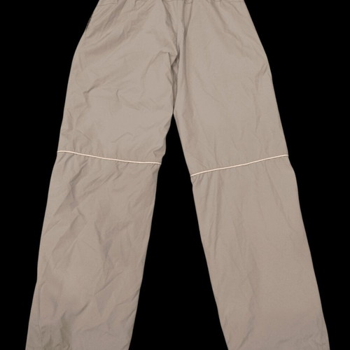 Vintage Nike Tech Track Pants grey with red waist, like new, size S