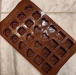 Silicone Assorted Candy Mold like new