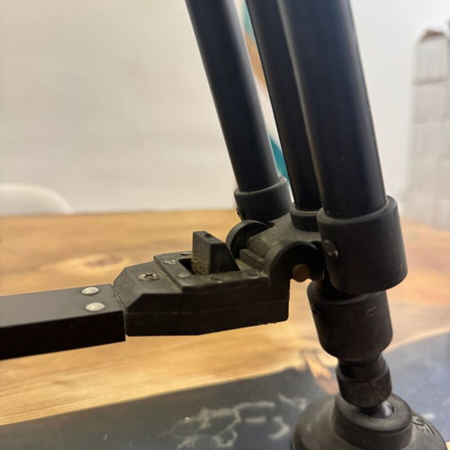 Cartoni Video Cine tripod used with Diat 5P metal head and case