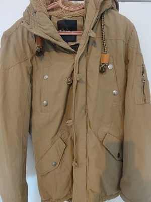 Z-One hooded jacket, brown, size M