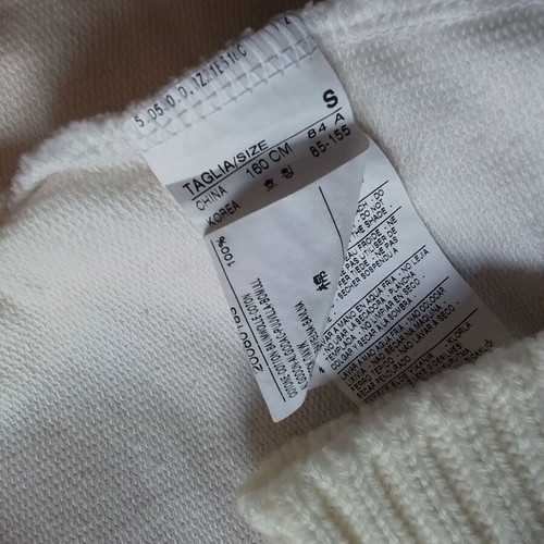 Playlife cotton cardigan used, small, sugar color