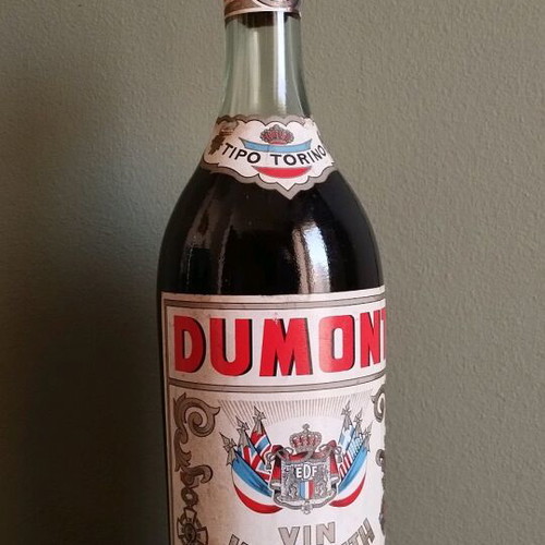 Φιάλη βερμούτ Dumont Tipo Torino 1966 vintage σφραγισμένη σαν καινούργιο