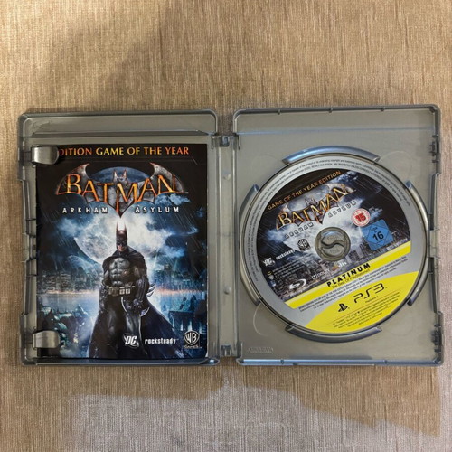 Batman Arkham Asylum Game of the Year Edition PlayStation 3 used complete