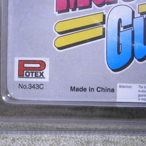 Super Gun Double Power Barrel Sound Action sealed space toy