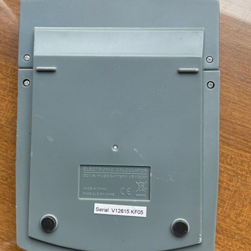 Q-Connect 12-digit calculator KF01605 like new