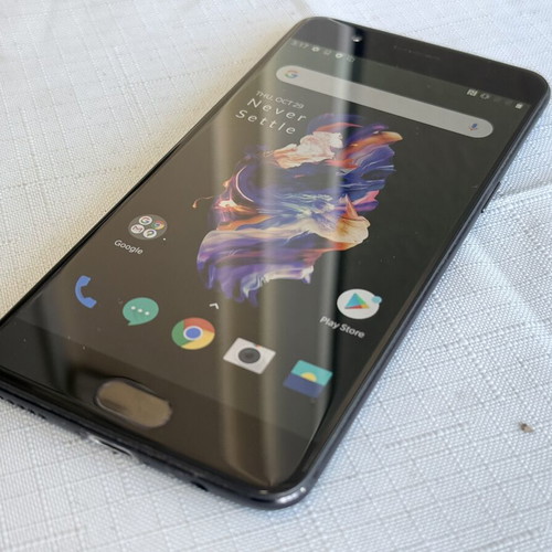 OnePlus 5 smartphone, 64GB, black, Android
