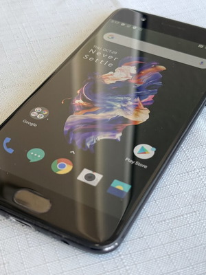 OnePlus 5 smartphone, 64GB, black, Android