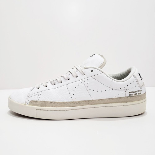 Nike DA2045 Blazer X white gum leather sneakers used, size 42-42.5