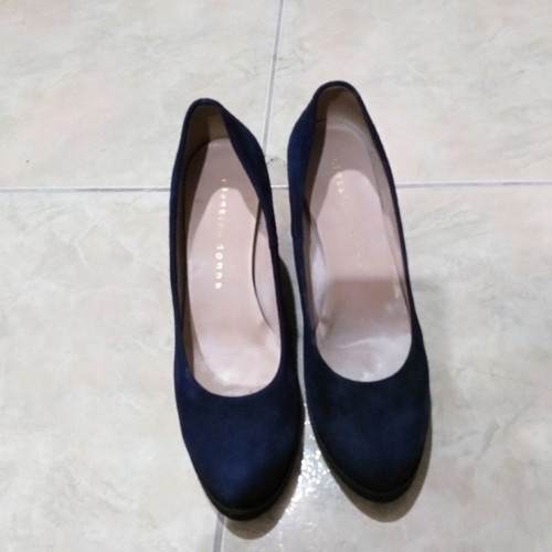 Classico platform shoe like new, blue size 38