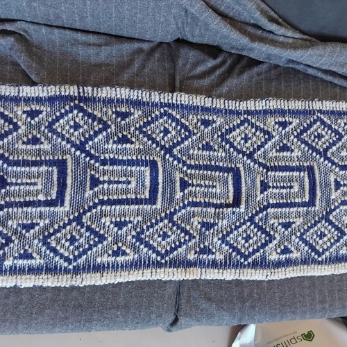 Handmade Wool Loom-Woven Rug 93x41 cm, like new