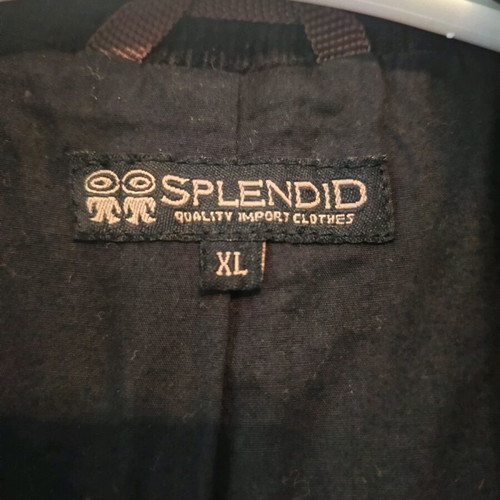 Splendid men's corduroy jacket black XL like new