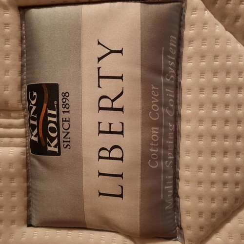 King Koil Liberty double mattress used, 198x148x20 cm