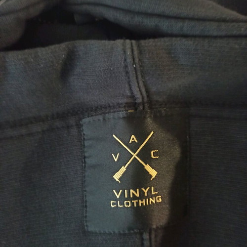 Vinyl black hoodie size S used