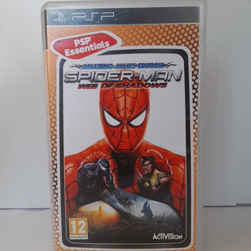 SpiderMan Web of Shadows PSP game like new, complete with manual, English version